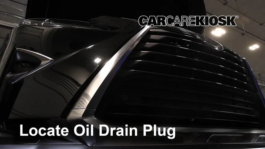 2018 Lexus RX350L 3.5L V6 Huile Changer l'huile et le filtre à huile
